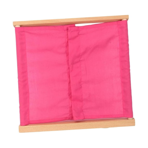 Tablero educativo para actividades de motricidad fina para niños pequeños hebilla de gancho