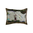 thumbnail image 4 of Rock Creek Fishing Quilt, Hand cut and Appliqued cotton fabric motifs., 4 of 7