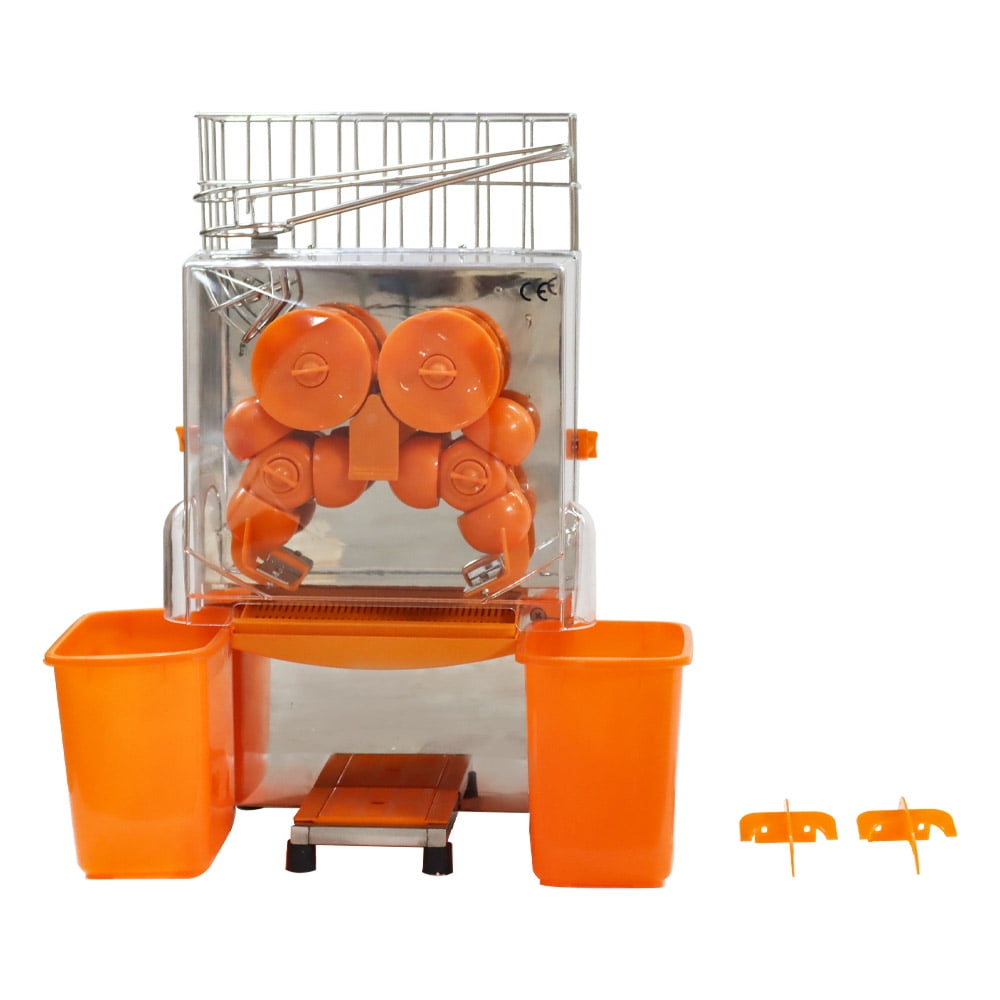 Techtongda Commercial Orange Juice Extractor Automatic Orange Squeezer Grapefruit Juicer Extractor Juice Press Machine
