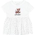 thumbnail image 3 of Inktastic 1st Birthday Cottagecore Baby Girl Deer Girls Baby Dress, 3 of 5