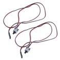 thumbnail image 1 of Cable de interruptor de encendido de 2 x 20,5 pulgadas de largo para PC, interruptores de reinicio de computadora, 1 of 8