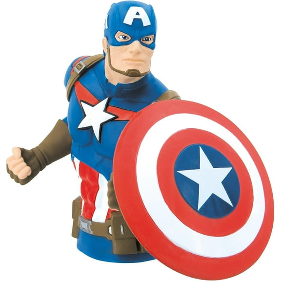 Captain America (New) Pvc Bust Bank