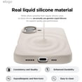 thumbnail image 5 of KOMI Compatible with iPhone 16 Pro Max Case, Premium Liquid Silicone Case, Full Body Protective Cover, Shockproof, Slim Phone Case, Anti-Scratch Soft Microfiber Lining, 6.9 inch Stone, 5 of 5