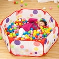 thumbnail image 4 of Tienda de juegos con piscina de bolas para niños de 120 cm con bolsa de almacenamiento (bolas no incluidas), 4 of 5