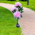 thumbnail image 1 of Luz de tierra LED 3 cabezas Simulación Flor Césped Atmósfera Luz para el jardín de su casa Tmvgtek Para estrenar, 1 of 3