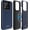 Indigo Blue, variant on TUDIA MergeGrip Xiaomi 14 5G Case 2024 Magsafe Compatible Phone Case - Matte Black