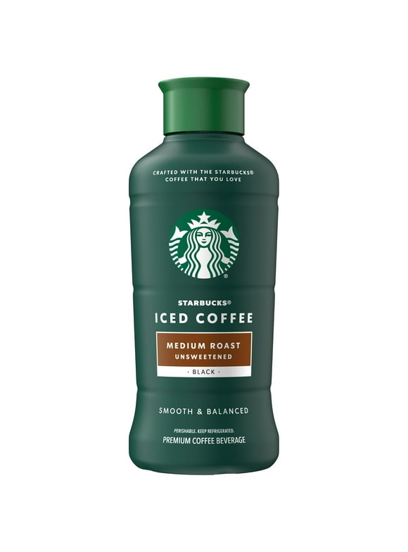 Starbucks Iced Coffee Unsweetened Medium Roast, 48 fl oz
