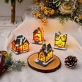 thumbnail image 5 of Winter Christmas Ornaments Christmas Resin House Collectable Figurine, 5 of 5