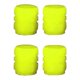 thumbnail image 1 of Speravity Paquete de 4 tapas universales para válvula de neumático de coche, llanta de rueda de plástico luminosa, cubierta brillante, Vehículos, repuestos y accesorios Mis Amarillo, 1 of 6