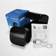 Wrist Blood Pressure Monitor LED Display, Touch Screen Wrist Blood Pressure Cuff 99x2 Reading Memory Wrist Bp Monitor with Carrying Case(Black)