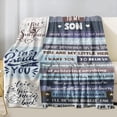 thumbnail image 5 of LHSHID Gifts for Mom from Daughter Son Blanket Flannel Soft and Comfortable Anti static Bed Sofa Blanket 60x80in, 5 of 5