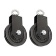 thumbnail image 4 of 2 piezas de polea de rodamiento para fitness, accesorios de repuesto para entrenamiento de fuerza, gimnasio en casa, piezas de ejercicio para máquina, 4 of 8