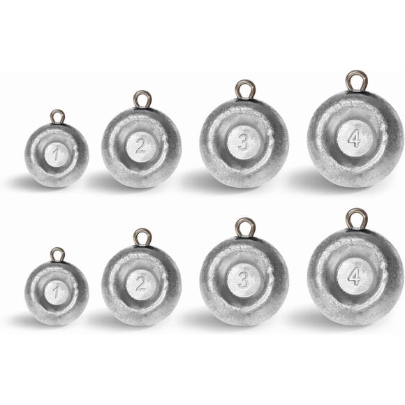 Disc Fishing Sinker Weight for Saltwater 1oz 2oz 3oz 4oz