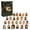 Advent Calendar-A, variant on Forest Owl Ornament Advent Calendar 2026, 24 Days Christmas Countdown Calendar Blind Box with Surprise Each Day, 2D Christmas Ornament Set, Christmas Decorations for Xmas Tree, Christmas Gifts