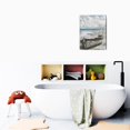 thumbnail image 6 of Sail Away Abstract Beach Scene Wall Art, Perfect 12x16 Decor for Bedroom, 6 of 7