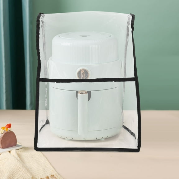 HOMEMAXS Transparent PVC Stand Mixer Cover for Protection Use Easy to Clean Machine Washable Fits Vertical Mixer 12.5 x 8.3 inches