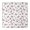White Cow Bow, variant on Orange Cow Heart Pattern Square Fitted Tablecloth with Elastic Edge,Square Table Cover,Washable Elastic Table Cover for Home Kitchen Party Decor 34"x34"