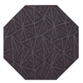 thumbnail image 1 of Furnish My Place Indoor Floor Rug - 10 ft. Octagon, Purple, Geometrical Print, Customized Area Rug for Bedrooms, Hallways, Living Rooms, 1 of 5