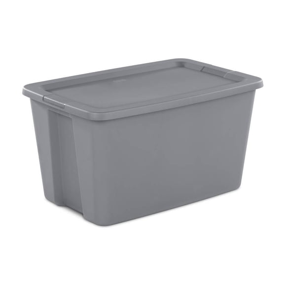Caja Organizadora Sterilite Multiusos con Tapa Gris de 113 Litros
