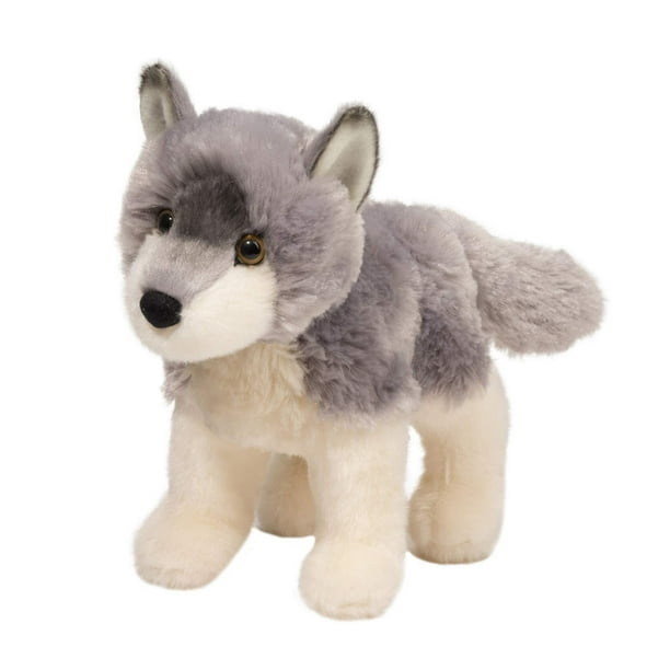 Peluche Douglas Ashes Wolf con forma de animal de peluche para niños de 18 a 24 meses