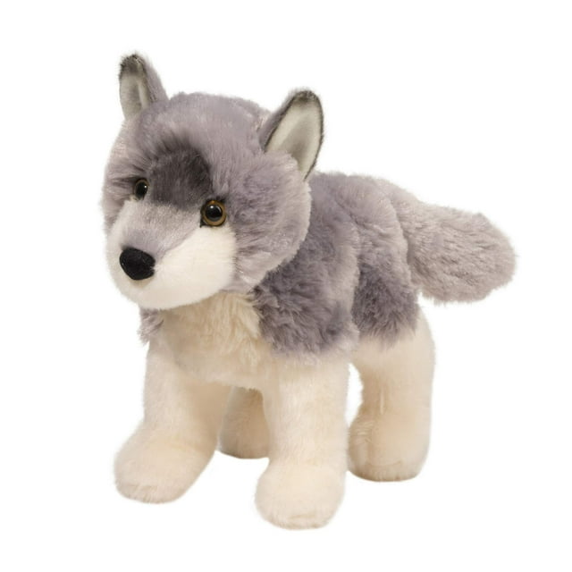 Peluche Douglas Ashes Wolf con forma de animal de peluche para niños de 18 a 24 meses