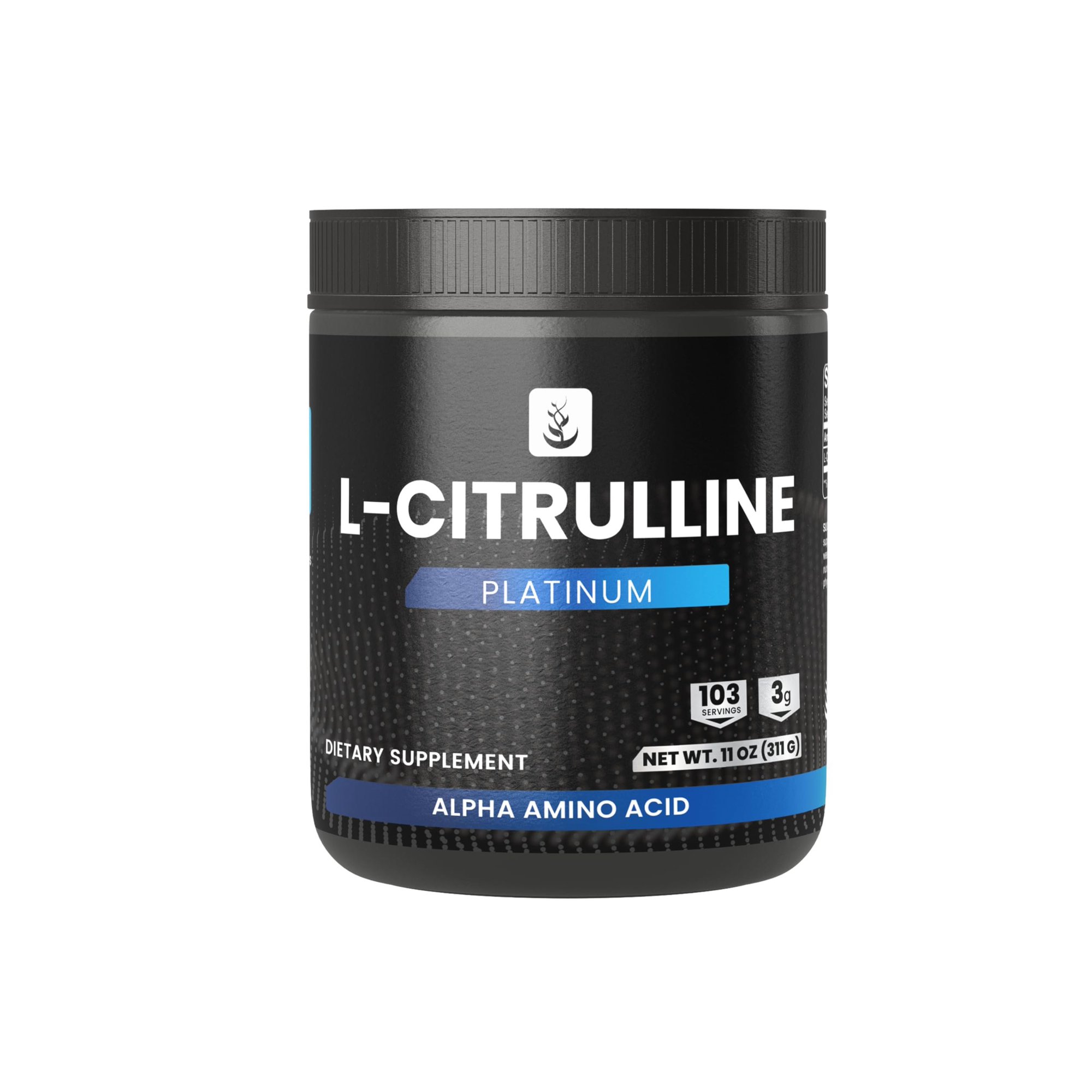 PURE ORIGINAL INGREDIENTS L-Citrulline Powder 11 oz Natural Amino Acid, Flavorless, Always Pure