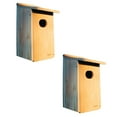 thumbnail image 1 of Woodlink WD1 Wood Duck Nesting House Box w/ 4x3-Inch Oval Entrance Hole (2 Pack), 1 of 5