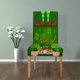thumbnail image 4 of ABPHQTO Shamrock Clover - Funda protectora para silla elástica, funda para asiento para comedor, hotel, boda, fiesta, juego de 1, 4 of 4
