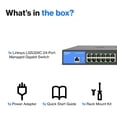 thumbnail image 4 of Conmutador de red Linksys LGS328C de 24 puertos gestionado por Gigabit, 4 of 5