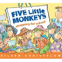 Five Little Monkeys Story Five Little Monkeys Shopping for School, (Board Book)