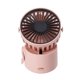thumbnail image 2 of Ventilador eléctrico para exteriores Mini ventilador colgante de cuello Niveles de viento ajustables Dispositivo de enfriamiento de escritorio, rosa kenally HA004138-03B, 2 of 6