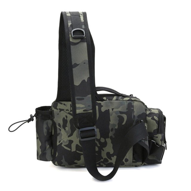 Gear Bolsa de APAREJO DE PESCA Multifuncional Al Aire Libre de Pesca Resistente Al Agua Paceta de la Cinta Bolsa de Carrete de Acaba