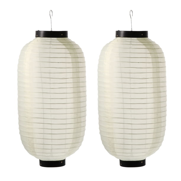 GOOHOCHY 2 linternas japonesas tradicionales colgantes para barra de sushi, plegables, impermeables, para bodas, festivales, fiestas, hogar, ramen, decoración de restaurante.