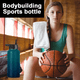 thumbnail image 4 of Botella de agua deportiva: a prueba de fugas, de acero inoxidable con aislamiento al vacío, doble pared, taza térmica, cantimplora de metal, 4 of 5