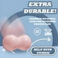 thumbnail image 6 of BESTSKY Exercise Ball,35.4"*17.7"*17.7" Peanut Ball,Anti-Slip Pregnancy Ball,Pink, 6 of 7
