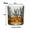Sun 280ml, variant on 1PCS Whiskey Glass, Old Fashioned Rocks Glasses Tumblers, Glassware for Cocktail Scotch, Bourbon, Gin, Voldka, Brandy