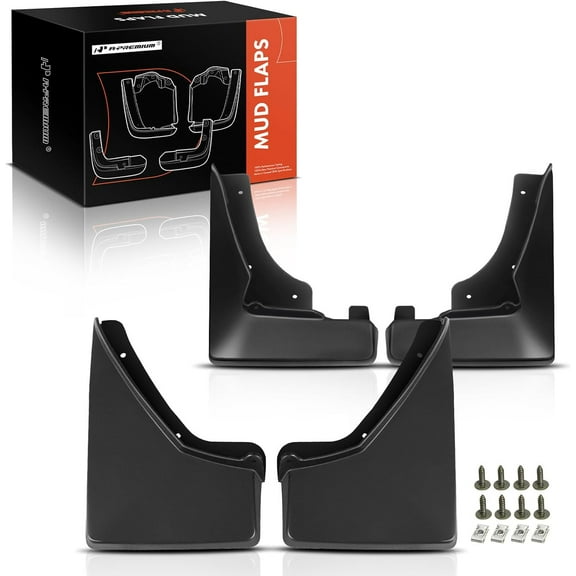 A-Premium Splash Guards Mud Flaps Mudflaps Replacement for Cadillac SRX 2010-2015 Front and Rear 4-PC Set