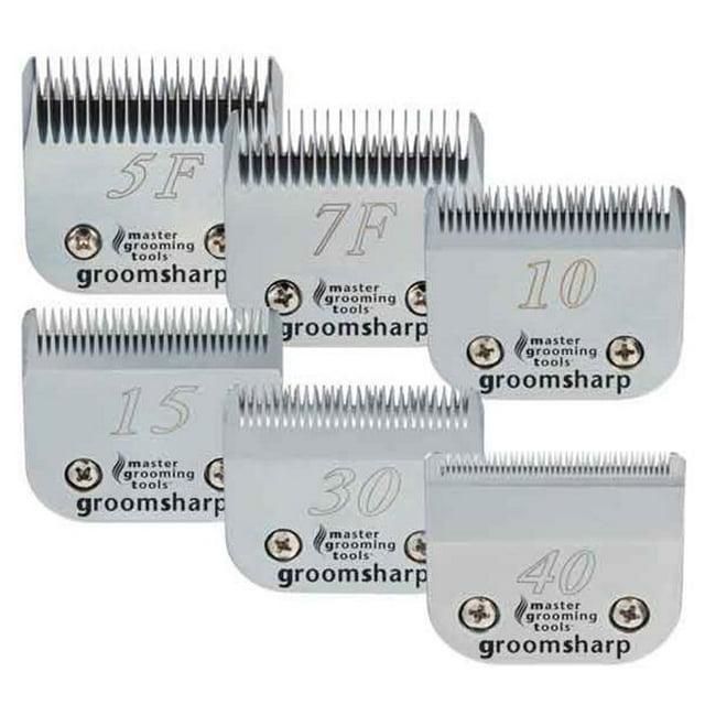 Master Grooming Tools No. 7F Groom Sharp Steel Blade