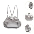 thumbnail image 6 of hengtong Cat Ita Bag Clear Window Crossbody Purse for Anime Display Pin Display Party, 6 of 9
