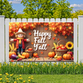 thumbnail image 5 of Colorful Design Happy Fall Banner Scarecrow Decor Happy Fall Y'all Pumpkin Decoration Harvest Theme for Autumn Gathering Thanksgiving Party Home Decoration, 5 of 9