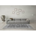 thumbnail image 3 of Ahgly Company Indoor Round Oriental Gray Industrial Area Rugs, 6' Round, 3 of 4