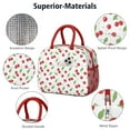 thumbnail image 4 of Lunch Bag Lunch Box for Women Reusable Insulated Lunch Bags,Water-Resistant Cherry Pattern Cooler Lunch Tote Bag, Large Capacity for Work Travel Picnic, 4 of 6