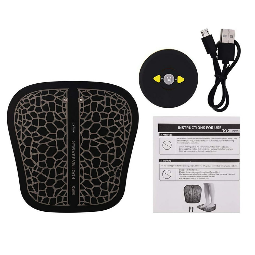 EMS Foot Massager Pad Electric Feet Muscle Stimulator Foot Massage Mat