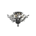 thumbnail image 1 of Elegant Lighting Orchid 20" 4 Light Royal Crystal Flush Mount, 1 of 1