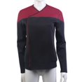 thumbnail image 1 of ST Picard 3 Command Rot uniforme Cosplay Starfleet Gold Blau camisas con cremallera Picard disfraz Halloween fiesta ProprojoMETRO Deng Xun unisex, 1 of 2