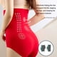 thumbnail image 4 of Sonducket Entrenador de cintura elástico transpirable para fiesta, ropa moldeadora de realce, Control del vientre, corsé adelgazante, accesorio Prendas para la parte inferior del cuerpo Rojo L, 4 of 6