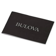 Bulova Mens Military Automatic Brown Leather Strap Watch 96A245