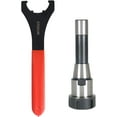thumbnail image 6 of ER32 R8 7/16 Inch Thread Collet Chuck Holder Fixed CNC Milling Shank Machine Lathe and 25-45 Spanner, 6 of 6