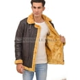 thumbnail image 3 of B3 RAF Aviator Flying Genuine Leather Jacket…. Brand New, 3 of 7