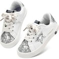 thumbnail image 5 of Girls walking shoes, casual daily shoes, little kid lightweight anti-slip running shoes, 5 of 10